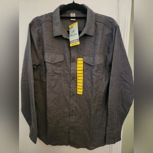 Hurley Ultra Soft Brushed Fabric Long Sleeve Charcoal